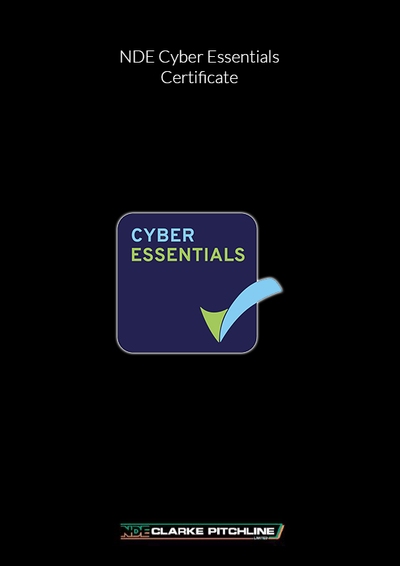 NDE's Cyber Essentials Certificate image
